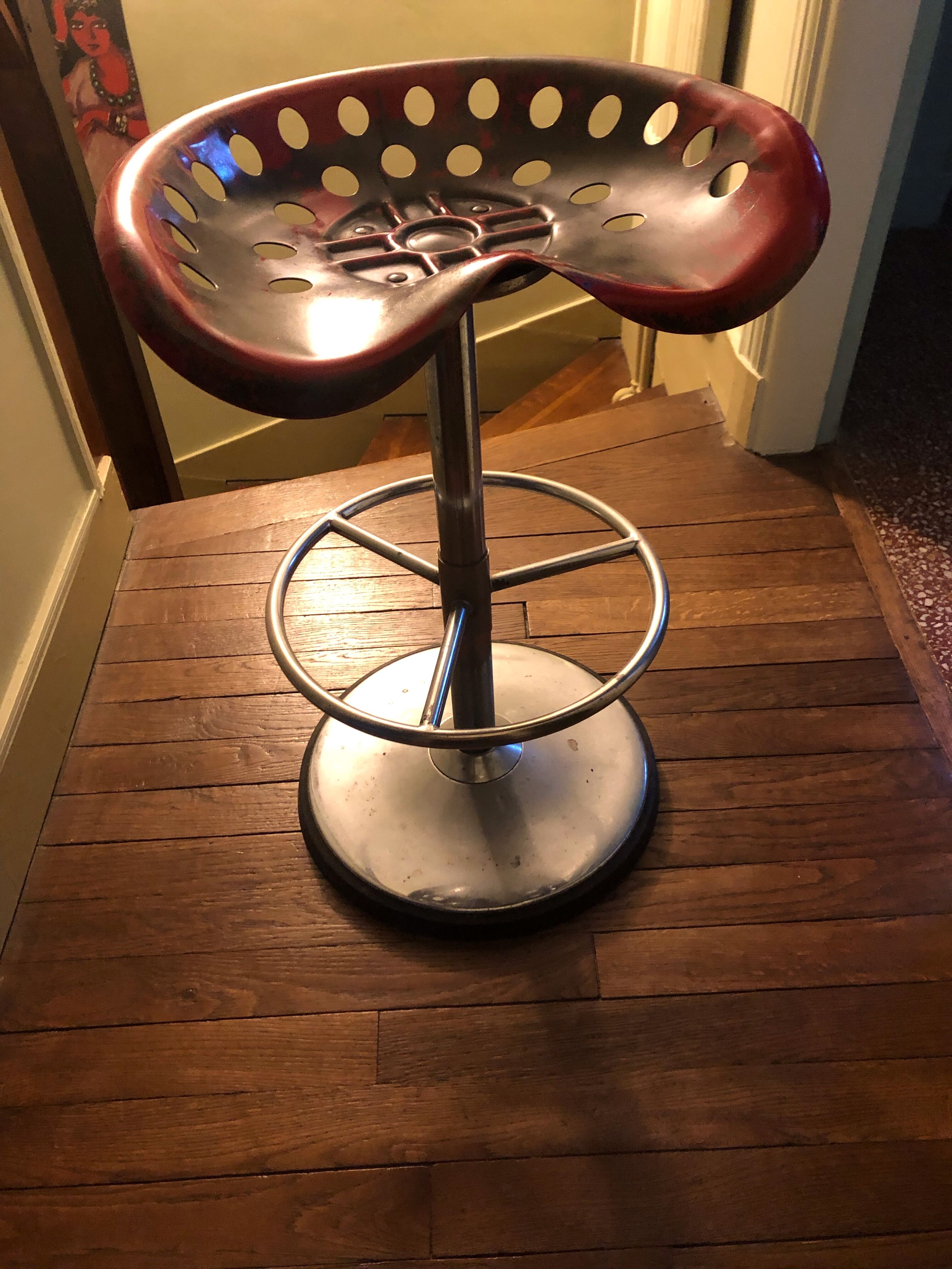 Stool Reaper Étienne Fermigier 70s vintage Mirima