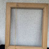 Antique style rectangular wooden frame 62 x 53 cm
