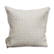 Coussin en lin "pied de poule" 40x40 cm