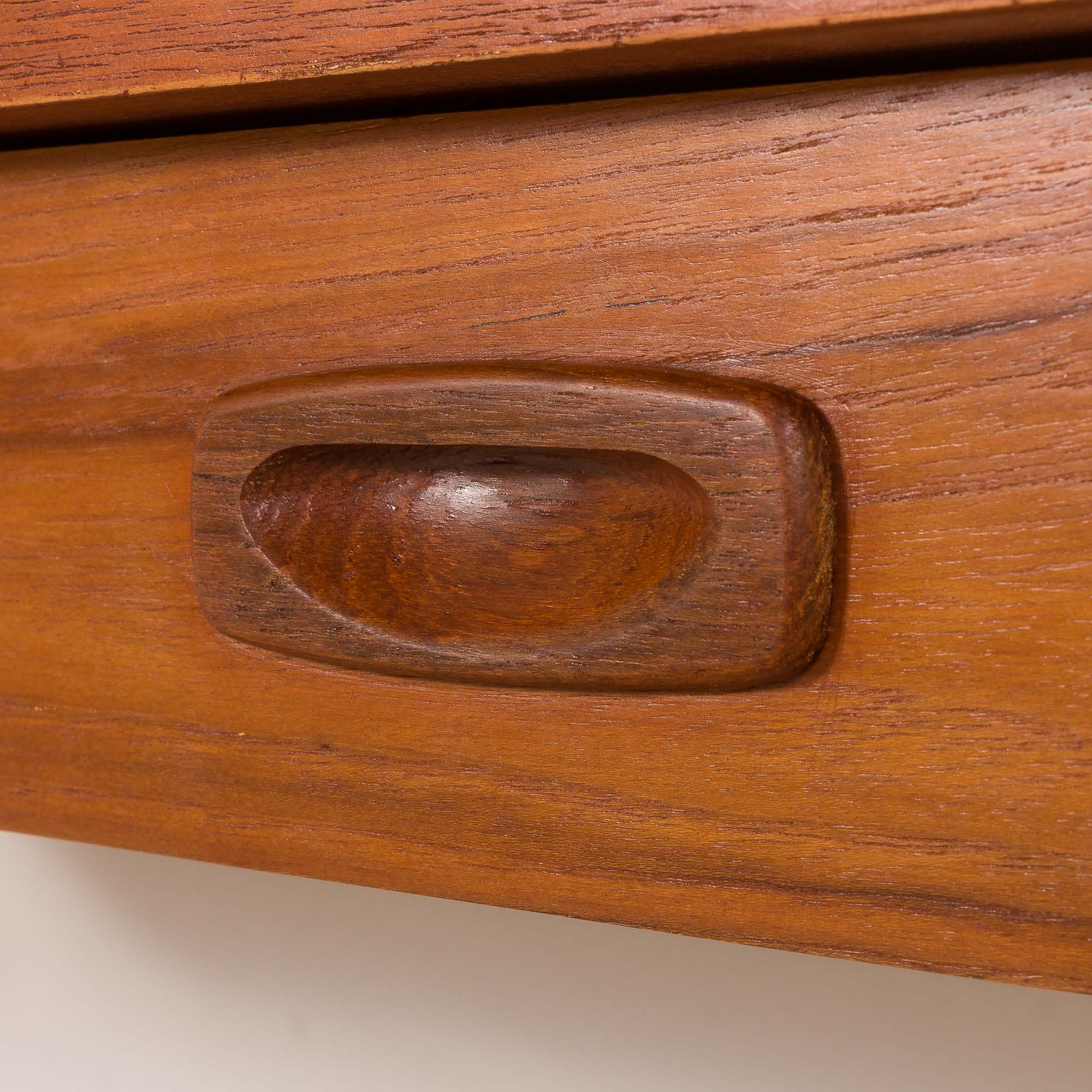 Preben Sorensen shelving unit with vinyl records cabinet for PS System, Randers, Denmark 1960s