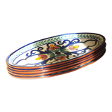 Plat de service ovale Azulejo