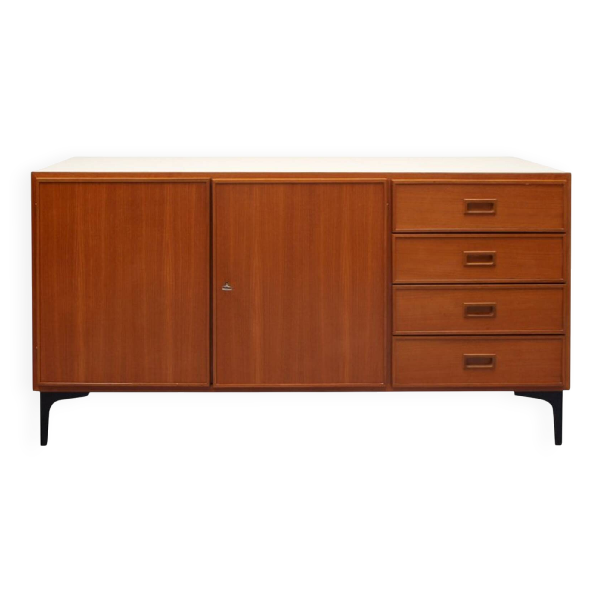 1960s sideboard in teak and formica