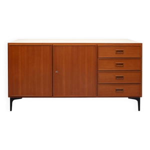 Enfilade en teck et formica,