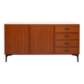 1960s sideboard in teak and formica