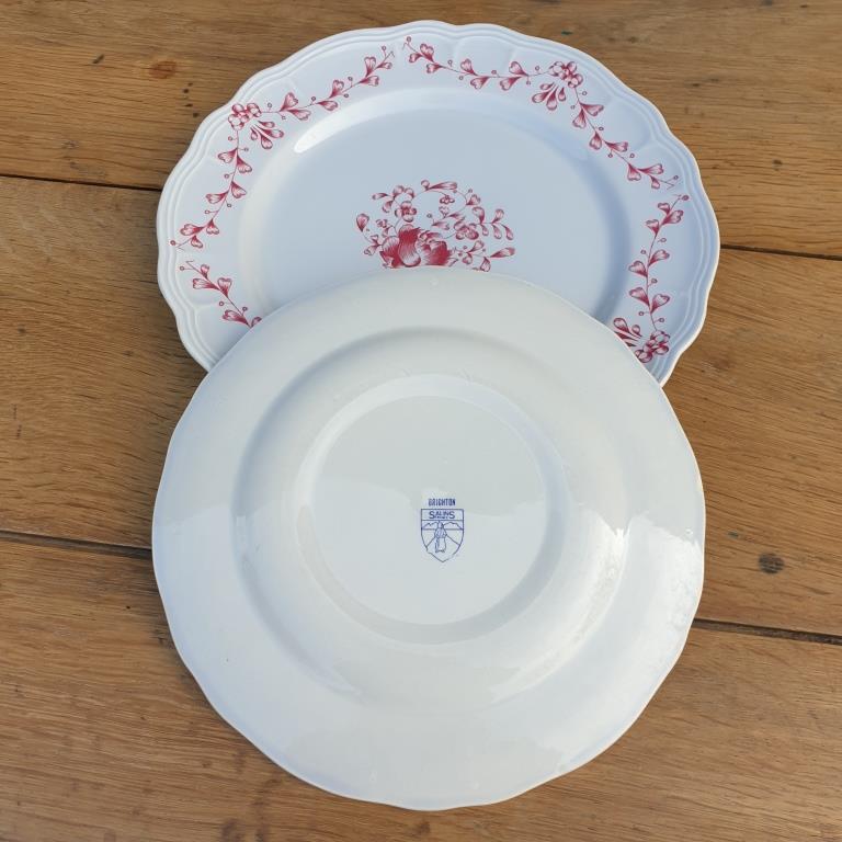 Pair plates Brighton Salins