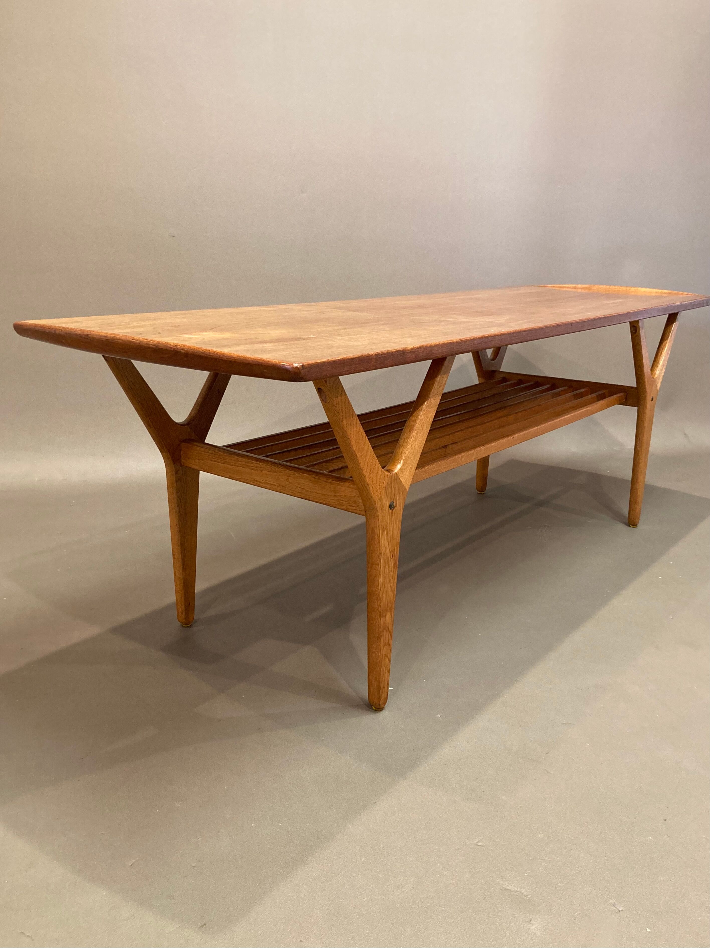 Scandinavian design coffee table 1950.