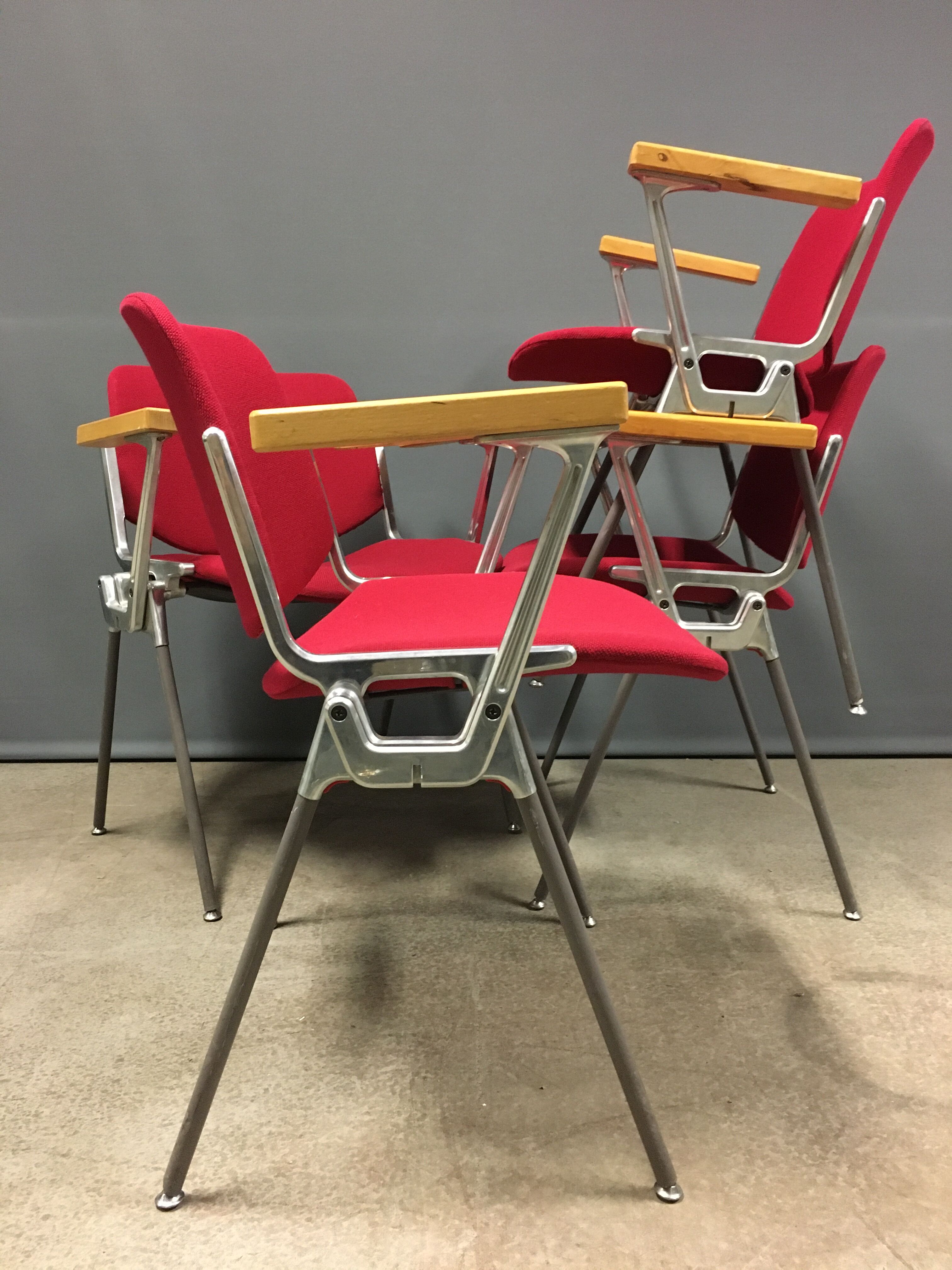 DSC 106 chairs by Giancarlo Piretti for Anonima Castelli.