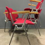 DSC 106 chairs by Giancarlo Piretti for Anonima Castelli.