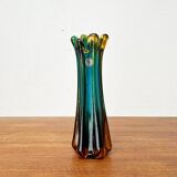Italian Sommerso vase in Murano glass attributed to Flavio Poli for Seguso, 1970s.
