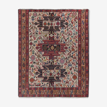 Tapis vintage bohemian 116x145 cm