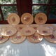 14 assiettes plates anciennes Digoin