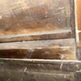 Small shabby two-body buffet