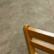 Pair of 1960 Scandinavian twin beds in solid beech