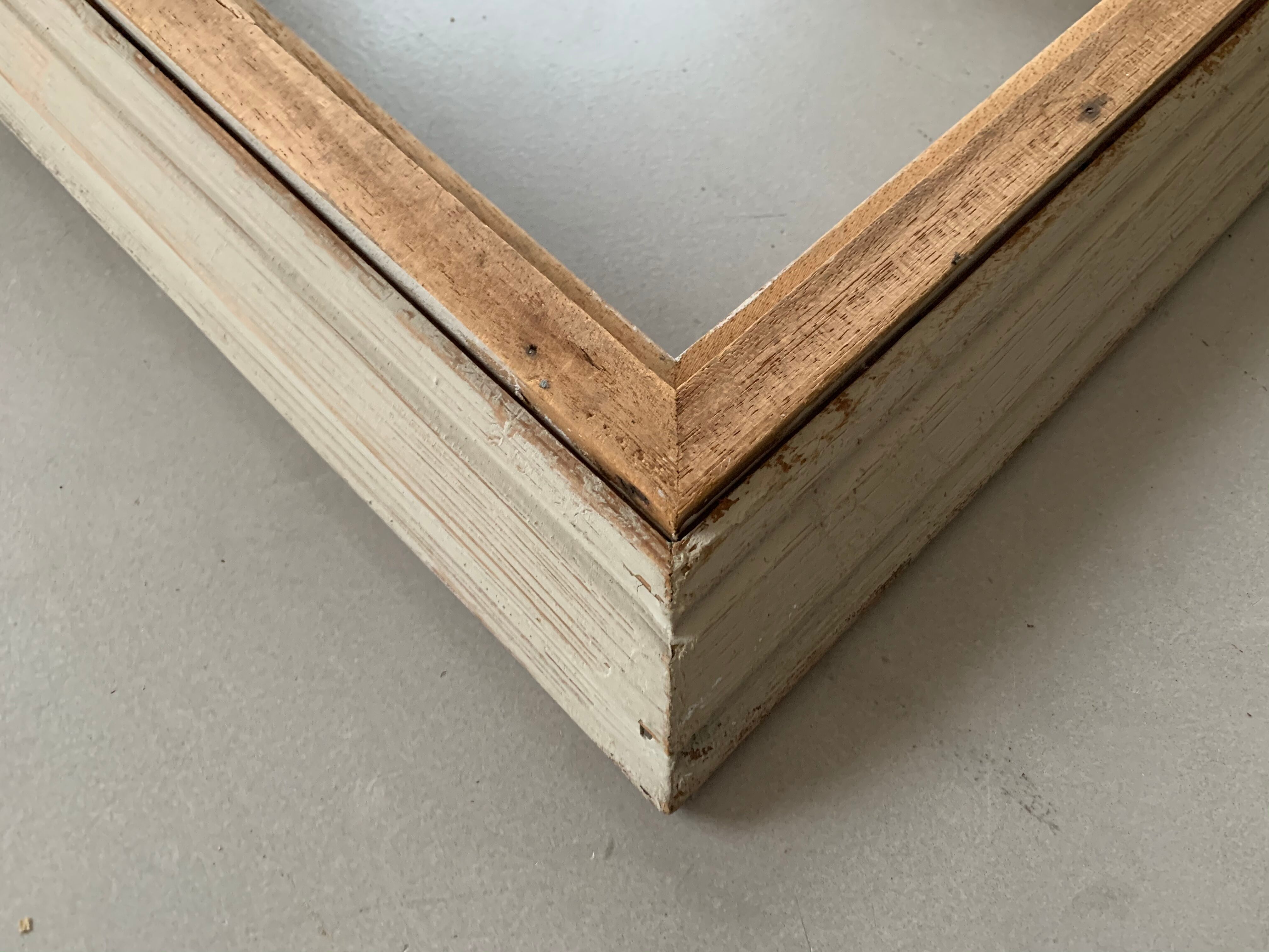Old frame patinated 46x38 cm