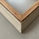Old frame patinated 46x38 cm