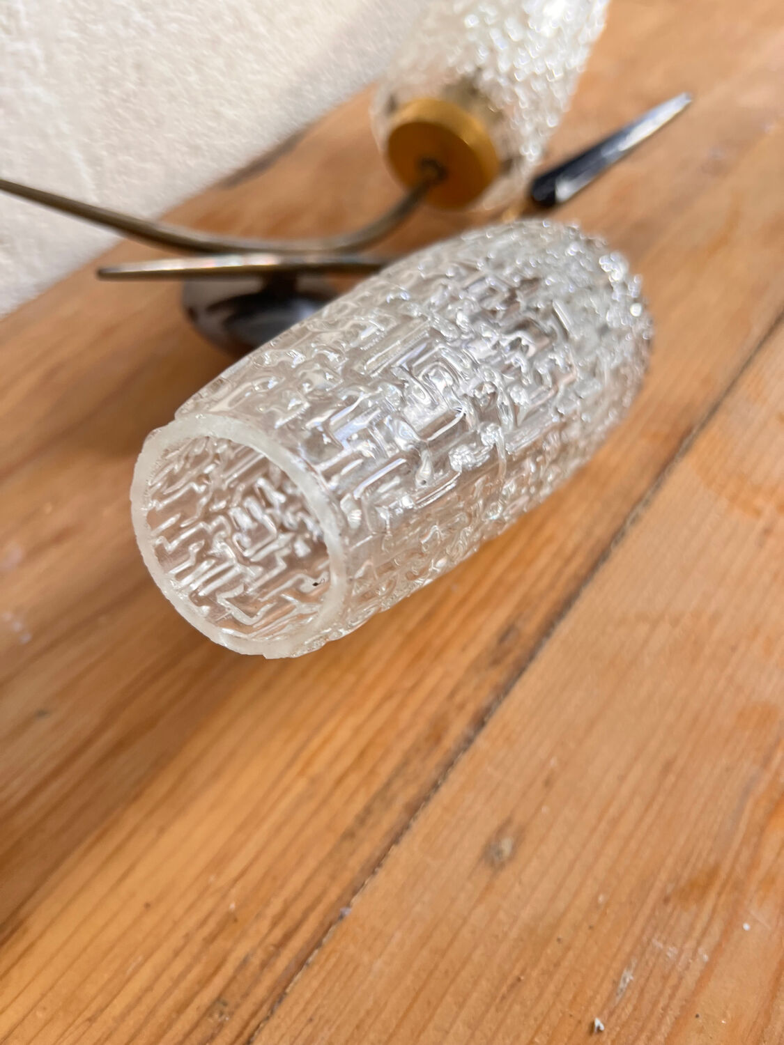 Pair of double rockabilly sconces