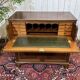 Commode secrétaire anglaise 19ème en acajou