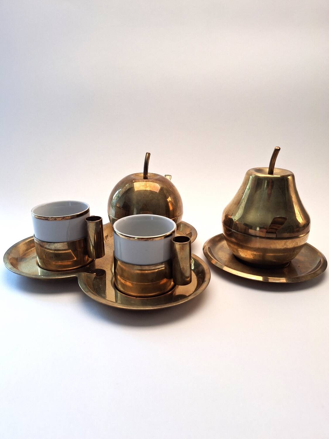 Elegant Vintage Coffee Set – Italian Art Deco, 1960s