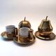 Elegant Vintage Coffee Set – Italian Art Deco, 1960s