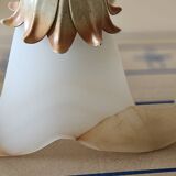 Pair of glass paste wall lights