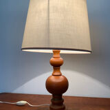 Vintage wooden lamp