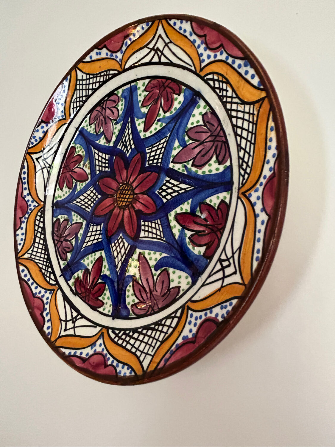 Spanish ceramic plate