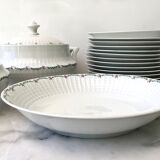 Service assiettes pour 12 personnes 1970