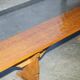 Pair of vintage dining room benches by Robert Mouseman Thompson