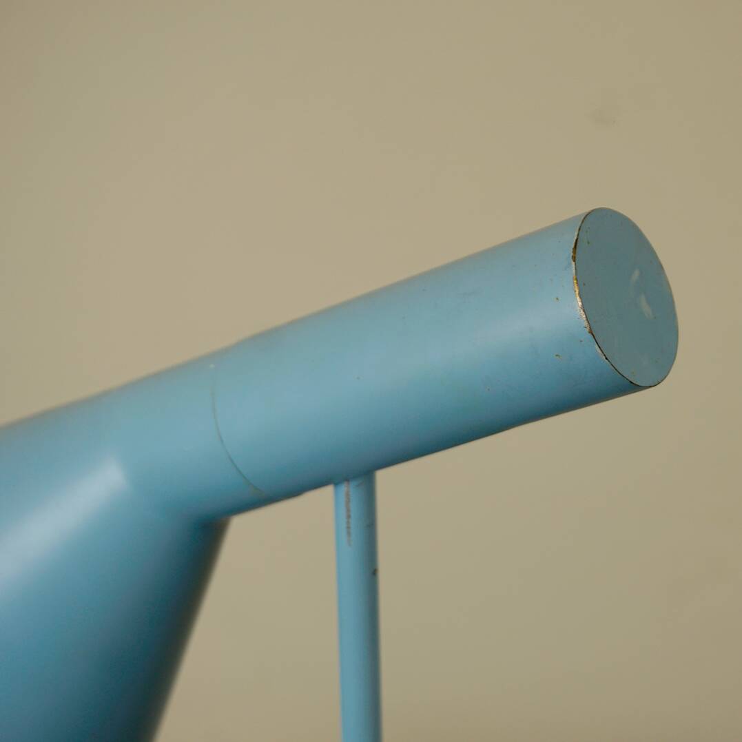 Blue AJ Table Lamp by Arne Jacobsen for Louis Poulsen Denmark