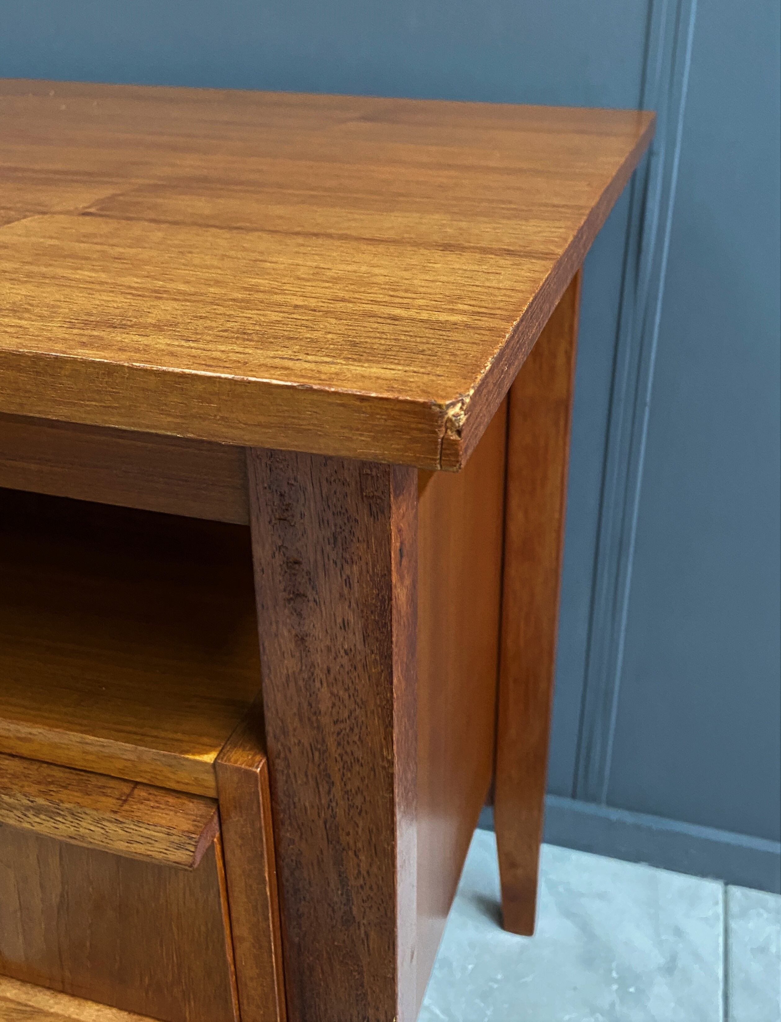 Wooden desk 1960s
