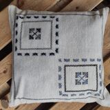 Couple de coussins berbère Kerkennah gris