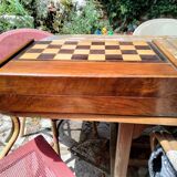 Old and pretty game of backgammon