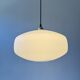 Large old opaline suspension xl 35 cm vintage