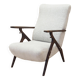 Beech armchair, Italian design, 1970s, production: Italy