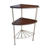 Gold metal corner shelf