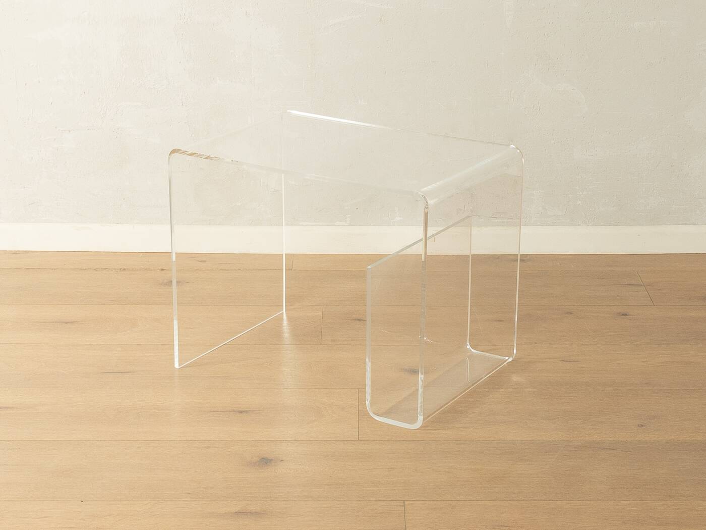1960s Magazine rack, acrylic