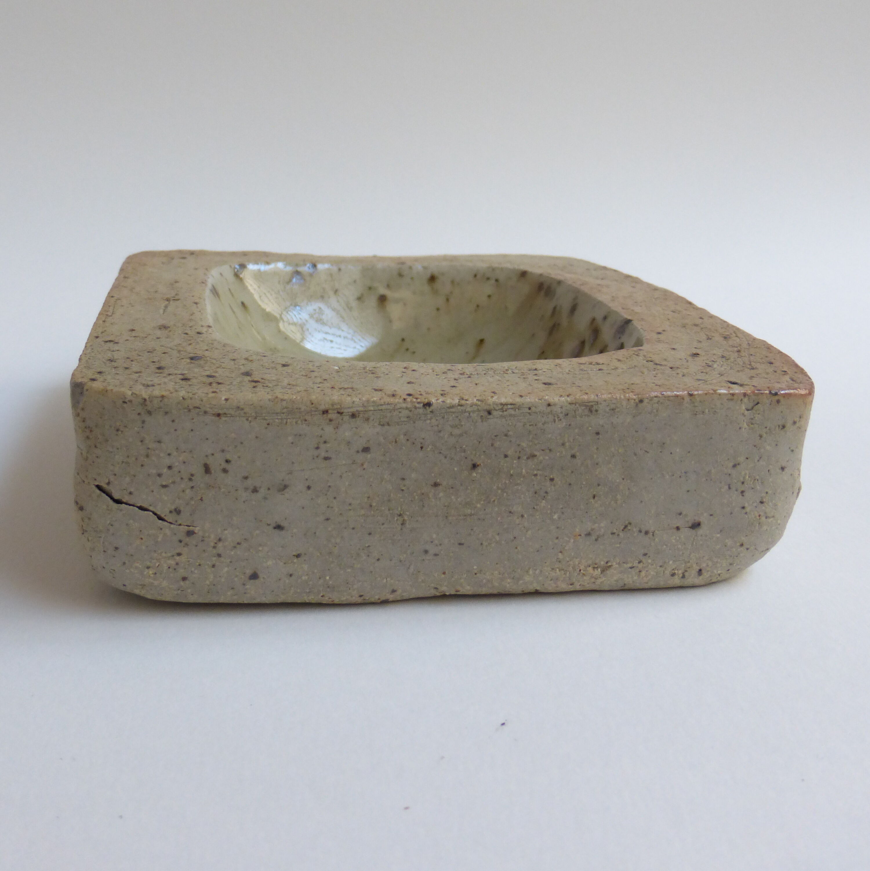 Vide-poche en grés pyrité La Borne 1960/70