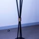 1960 brass cast iron and glass lamppost 3 heads