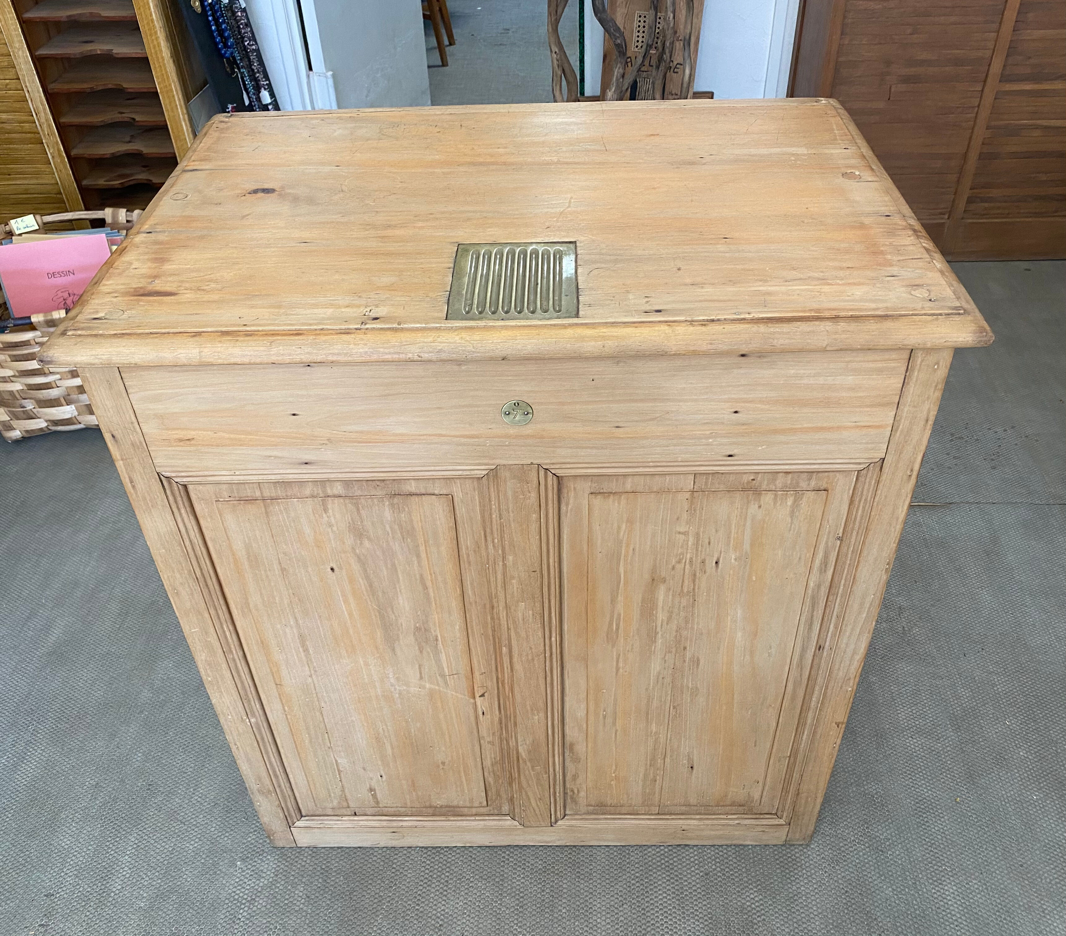 Vintage store checkout counter