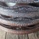6 glazed ceramic snail plates