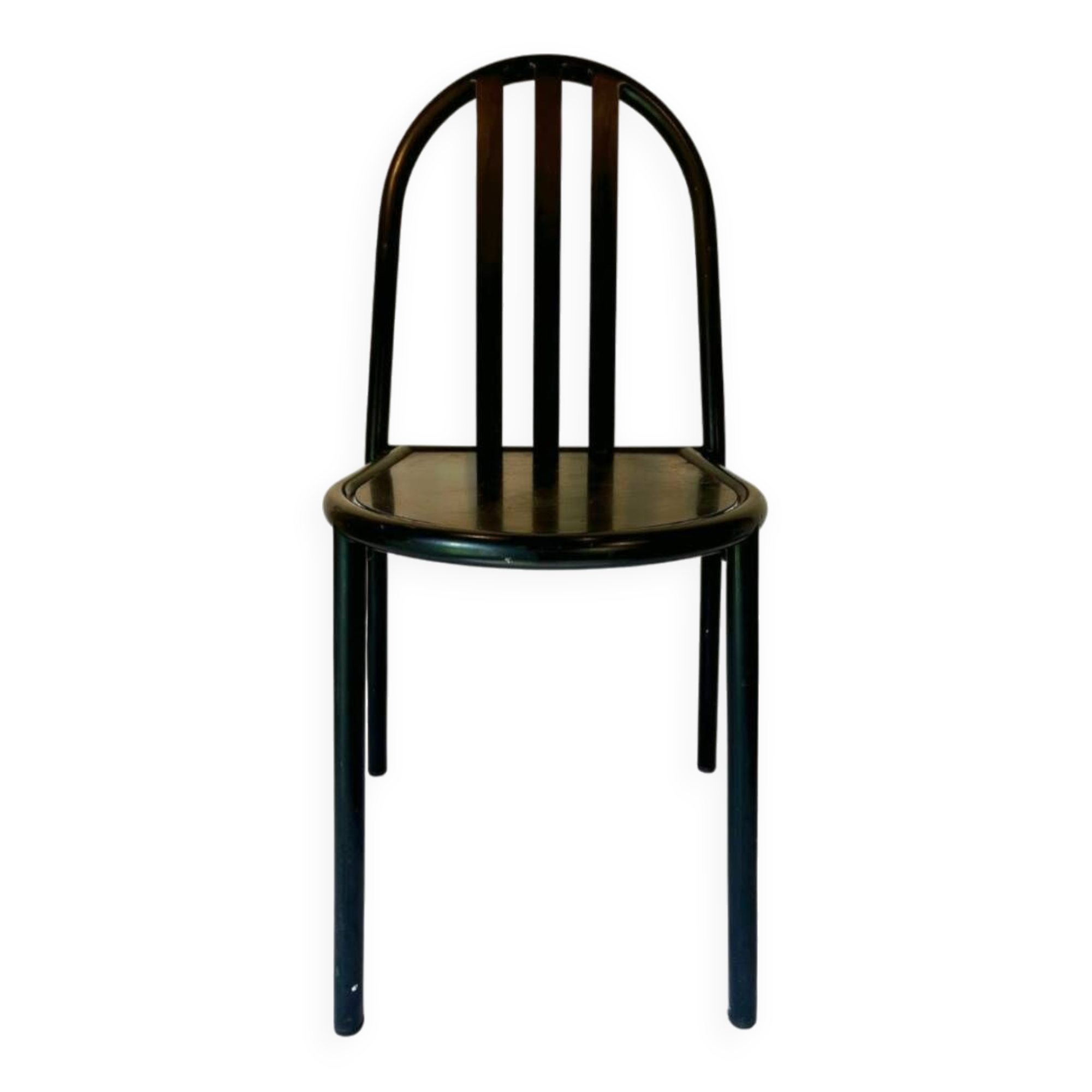 6 Rober Mallet Stevens Black chairs