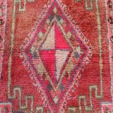 Vintage pink Berber rug