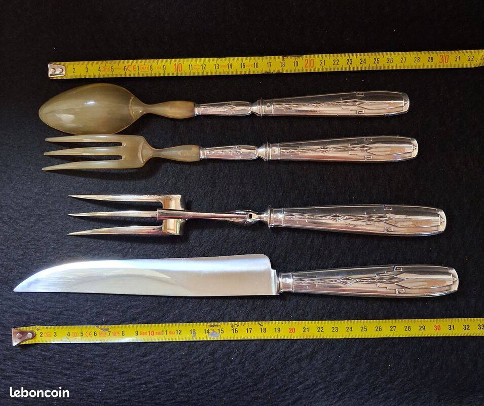 Art Deco serving cutlery