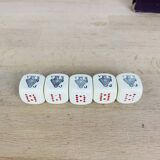 Vintage Ace Poker Dice Set