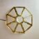 Hollywood Regency, Brass, Ceiling Lamp by Deknudt, Belgium, 1980s