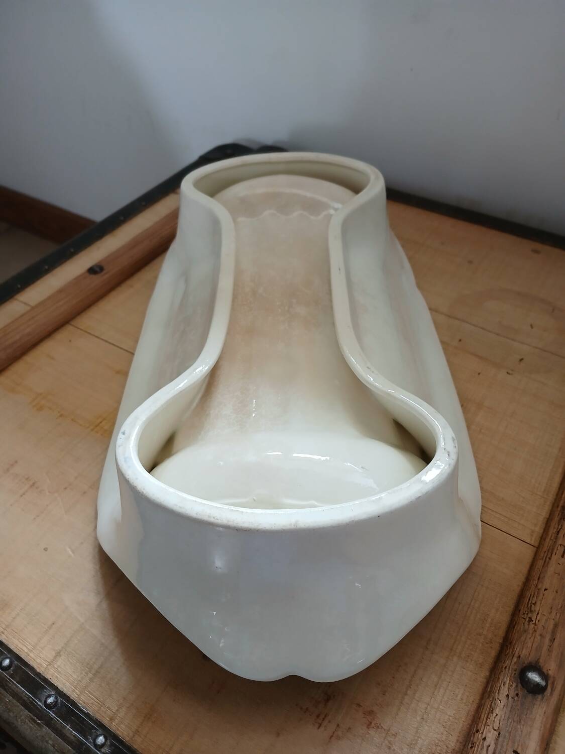 Antique asparagus dish