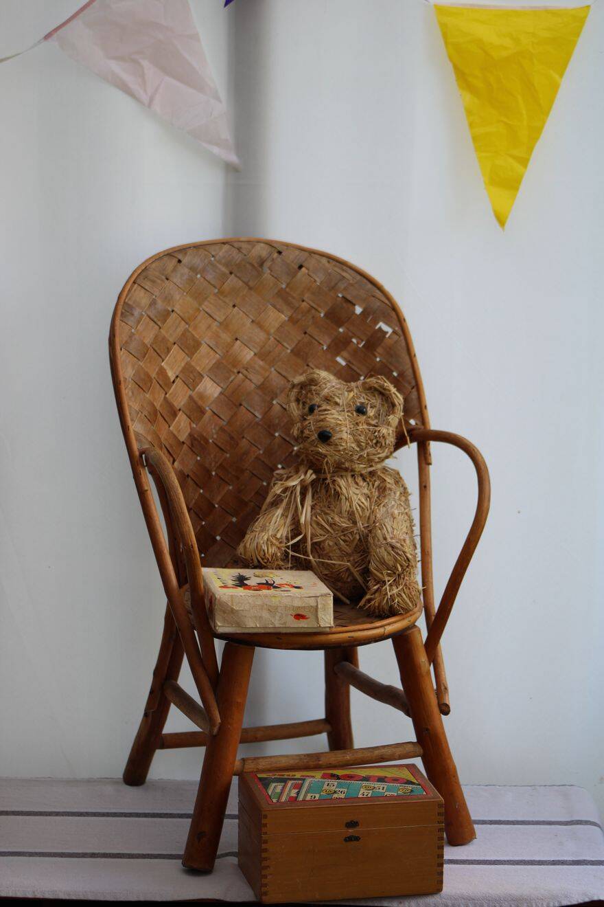 Chestnut children's chair