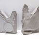 Glazed Ceramic Decorative Pair of Chicken by Alessio Tasca, Italy