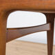 Table basse en teck mid century par Johannes Andersen pour CFC Silkeborg, Danemark, 1960s