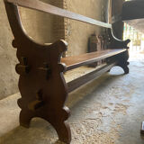 Table and two benches
